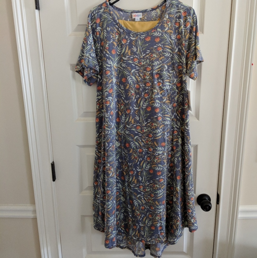 LuLaRoe Carly xl with TC Leggings